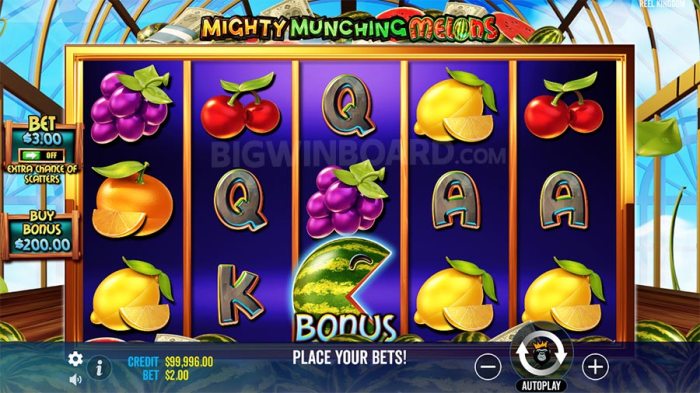 Cara Menaklukkan Slot Online Mighty Munching Melons